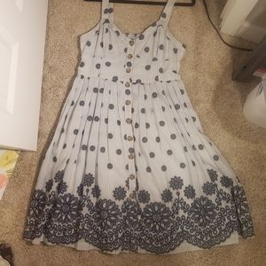Blue Maeve Anthropologie Dress